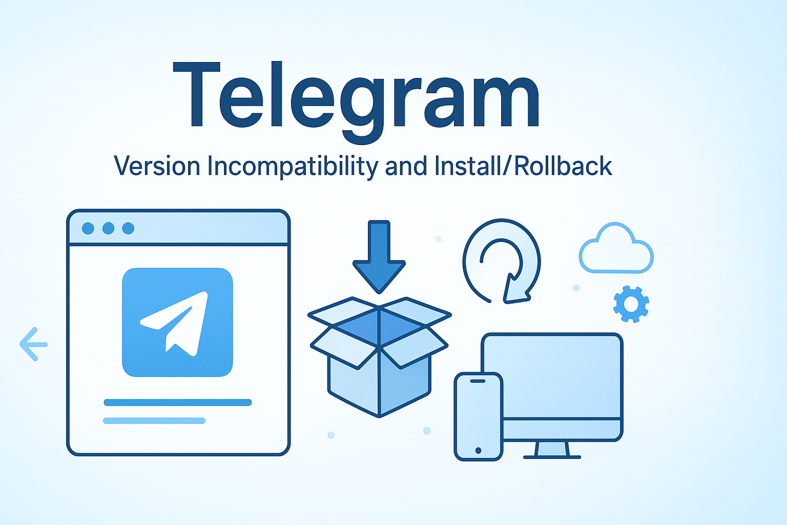 Telegram安装与回退处理