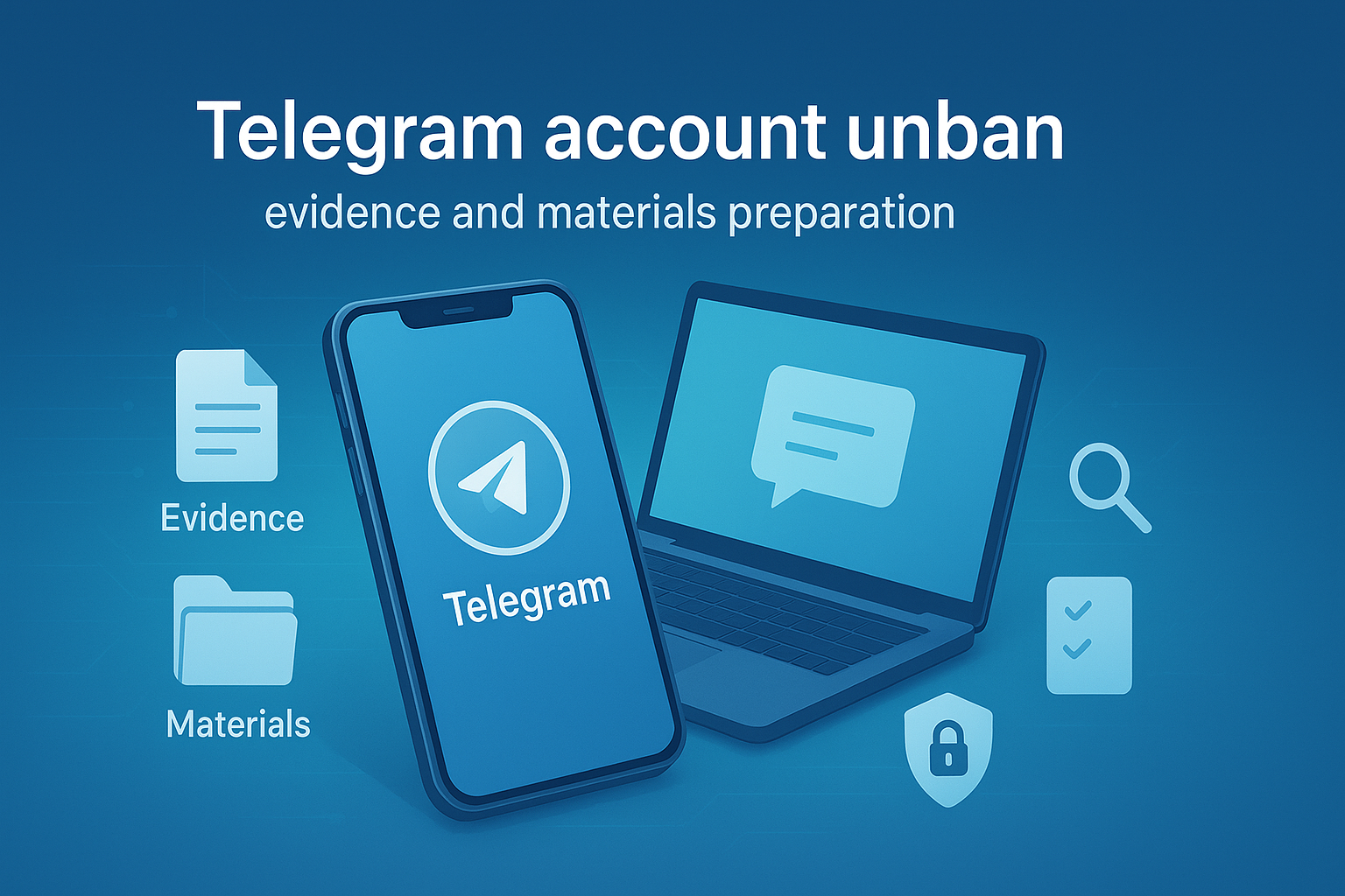 Telegram解封证据与材料准备