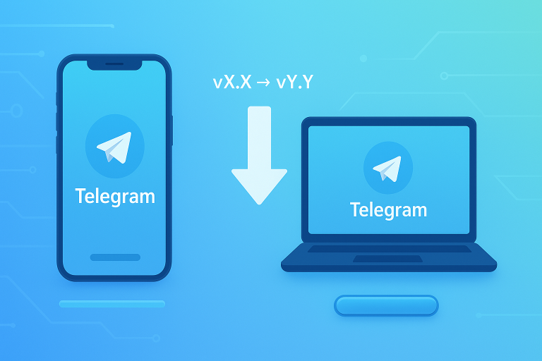 Telegram怎么降级版本？