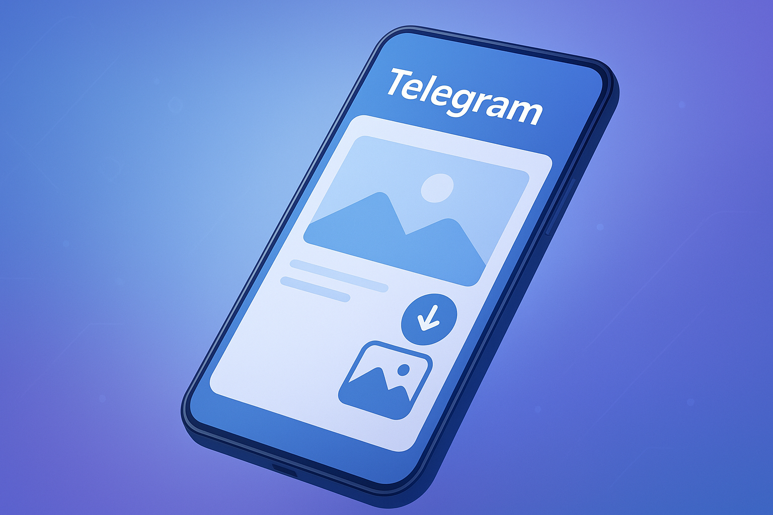 Telegram怎么保存图片到手机？
