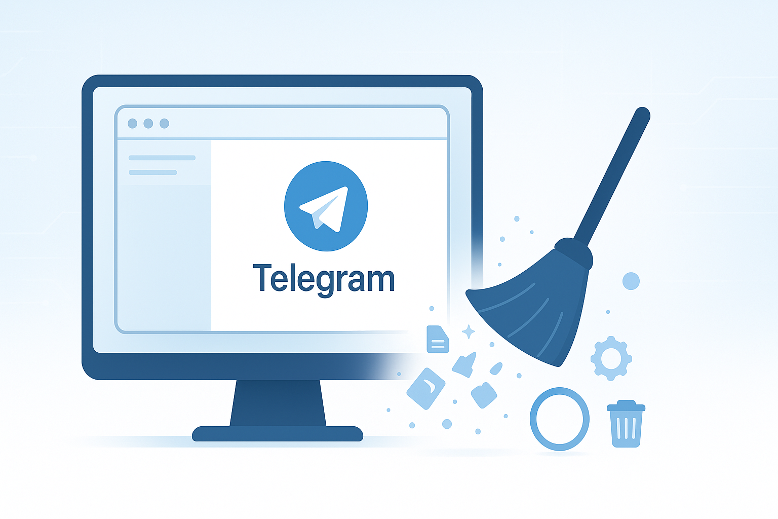 Telegram 桌面端缓存清理技巧