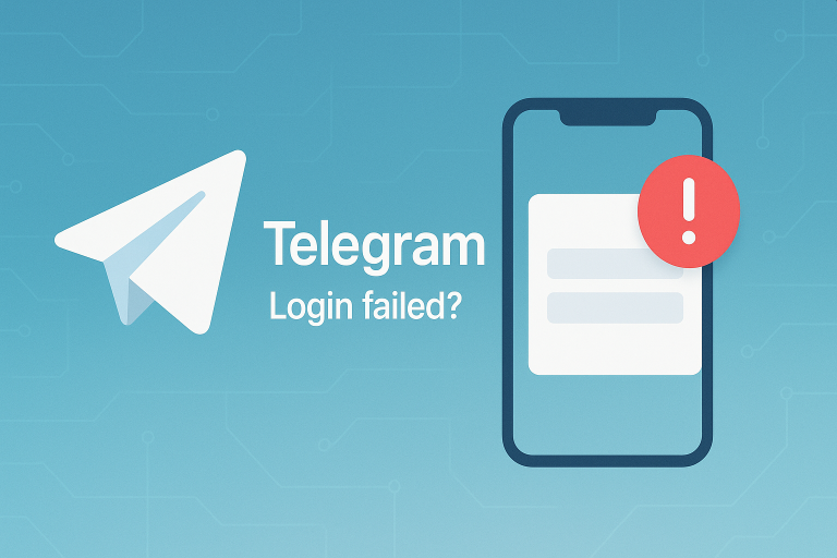 Telegram登录失败怎么解决？