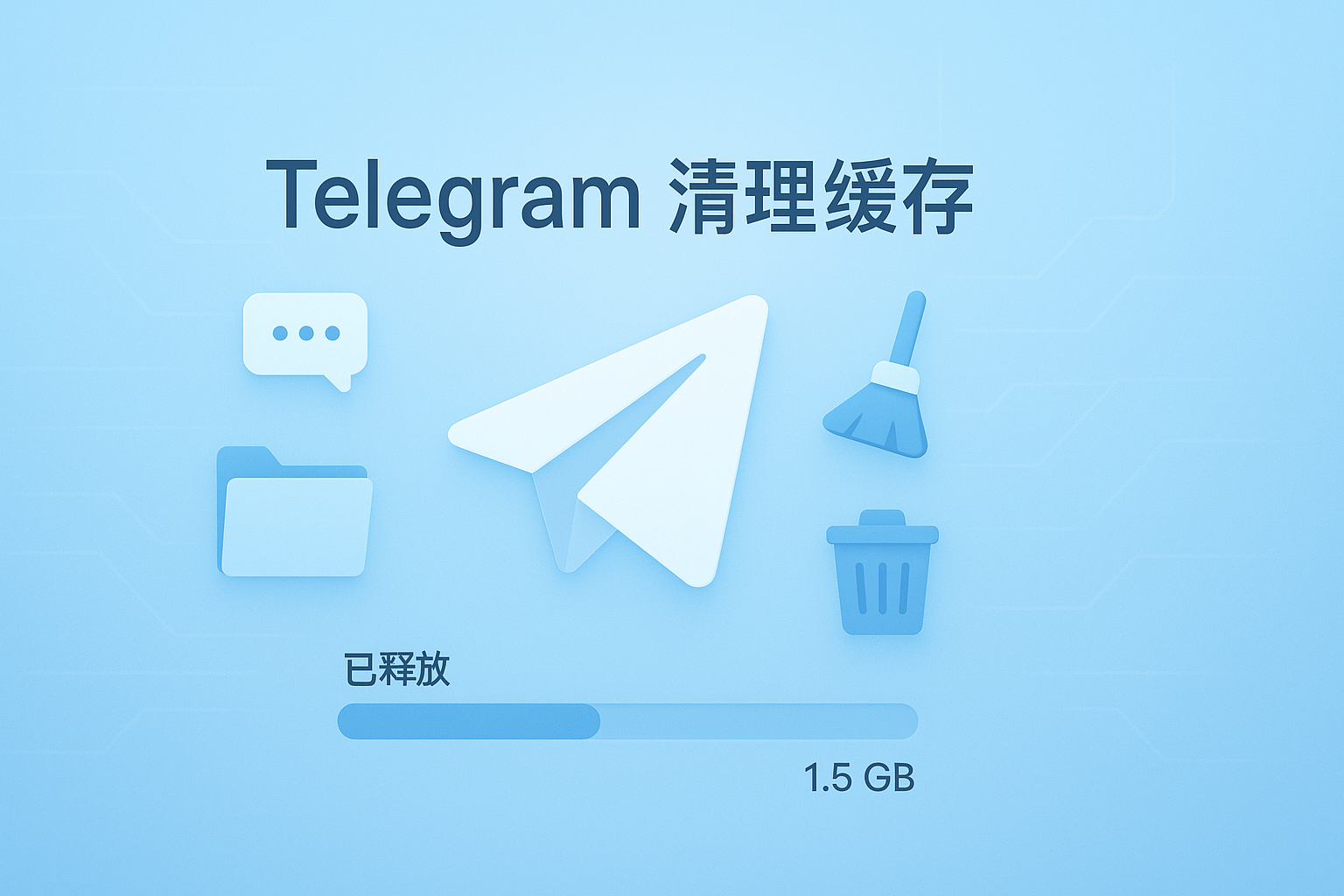 Telegram怎么清理缓存?