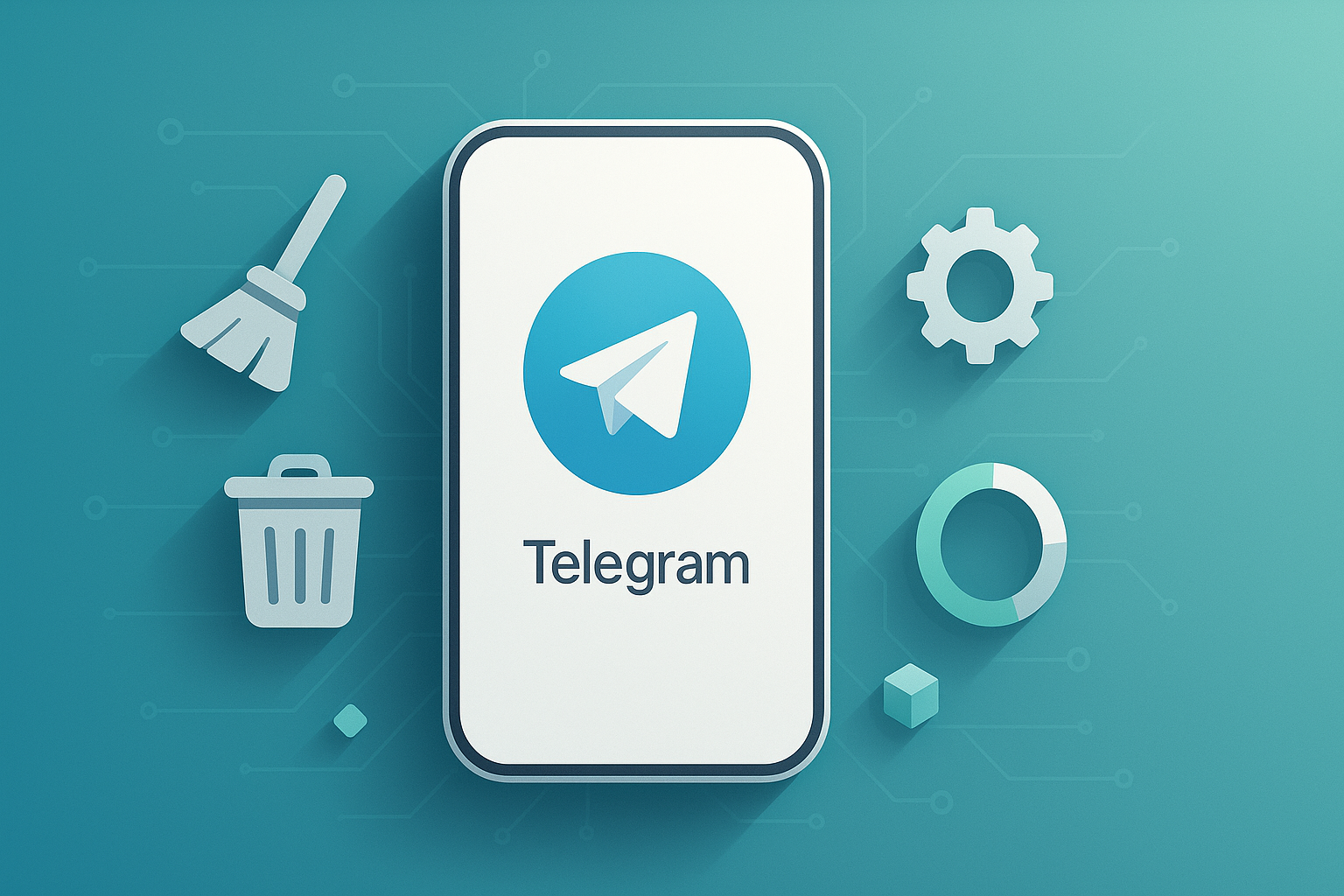 Telegram应用缓存与数据清理