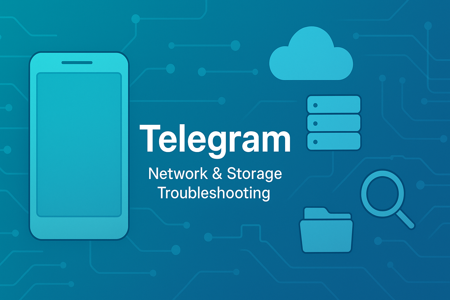 Telegram 网络与存储排查