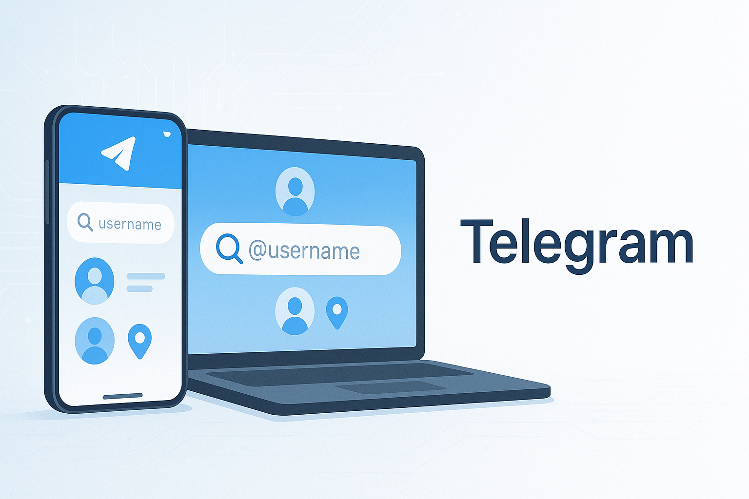 Telegram通过用户名定位方法