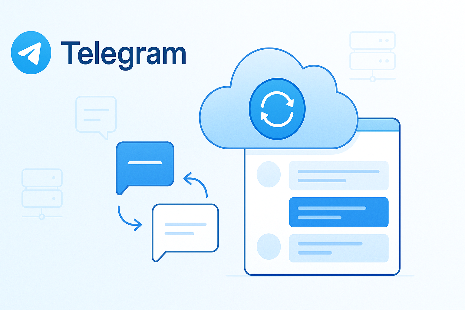 Telegram 云端备份与同步