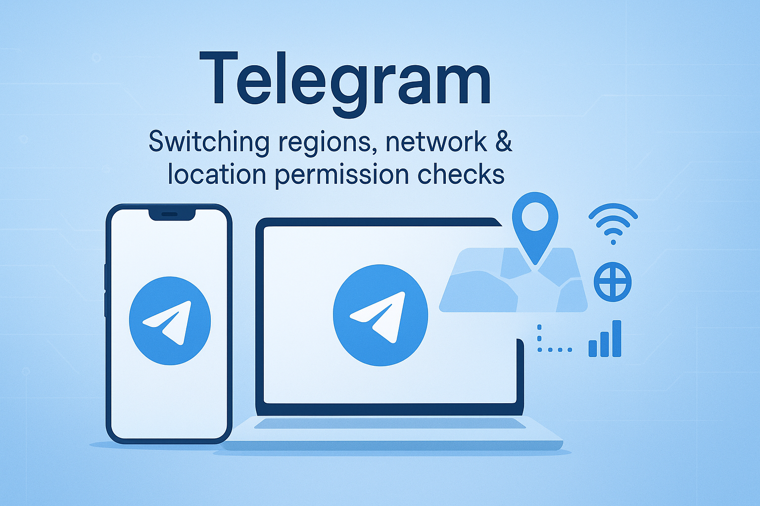 Telegram网络与定位权限检查