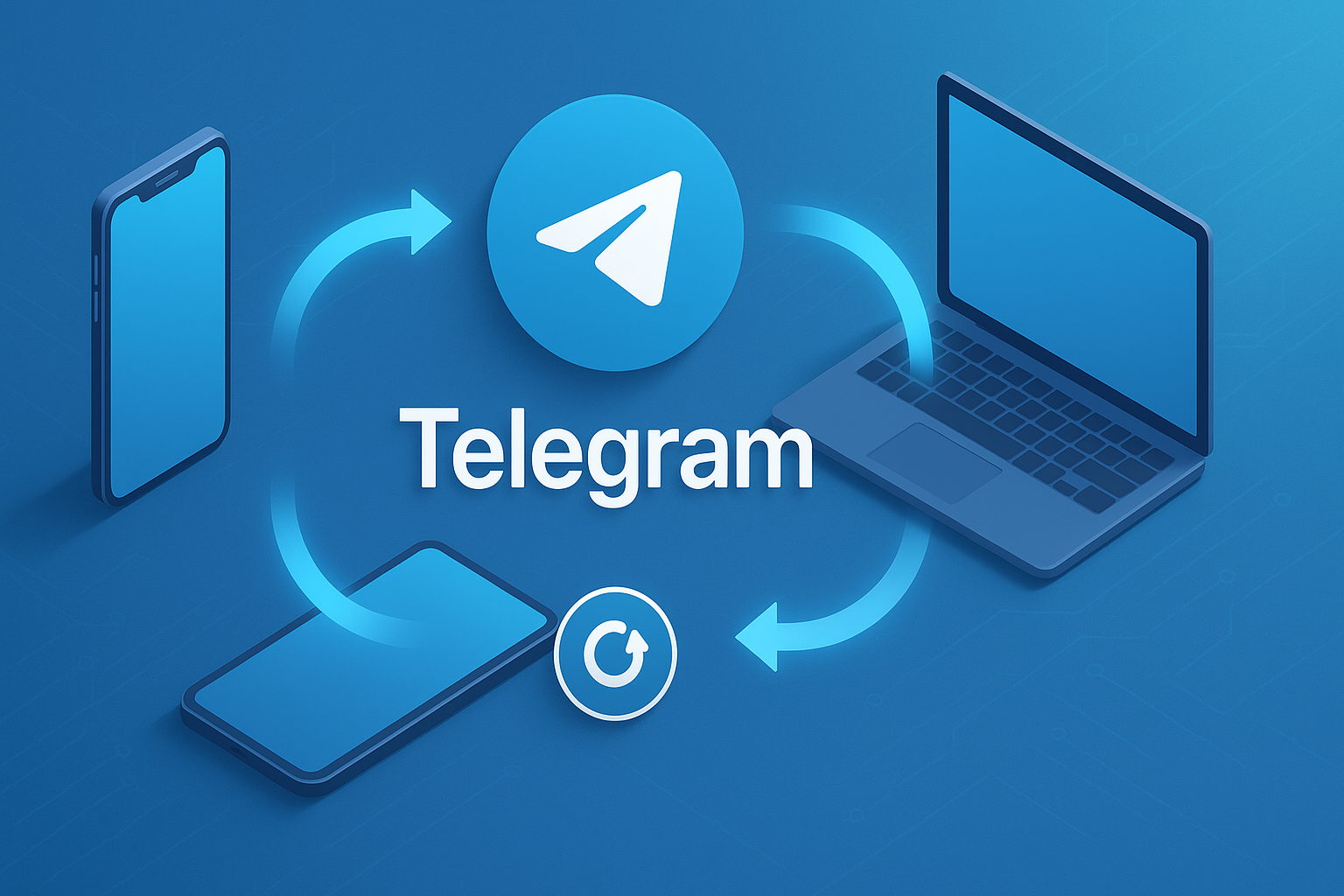 Telegram多设备一键同步登录