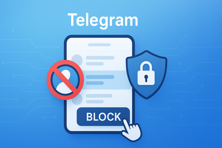 Telegram怎么拉黑用户？