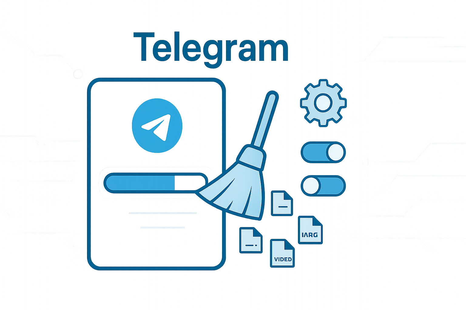 Telegram存储清理工具与设置优化