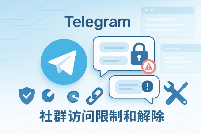Telegram群被限制怎么办？