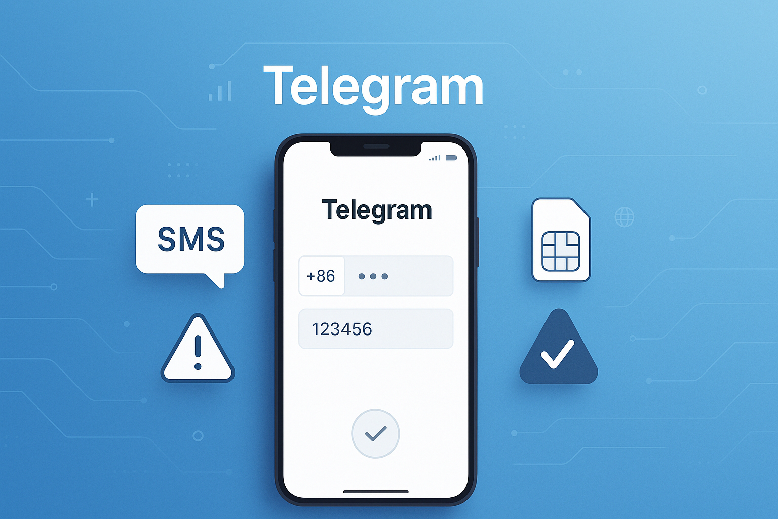 Telegram手机号与验证码问题