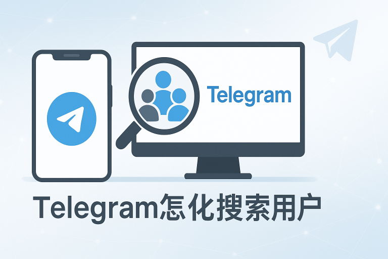 Telegram怎么搜索用户？