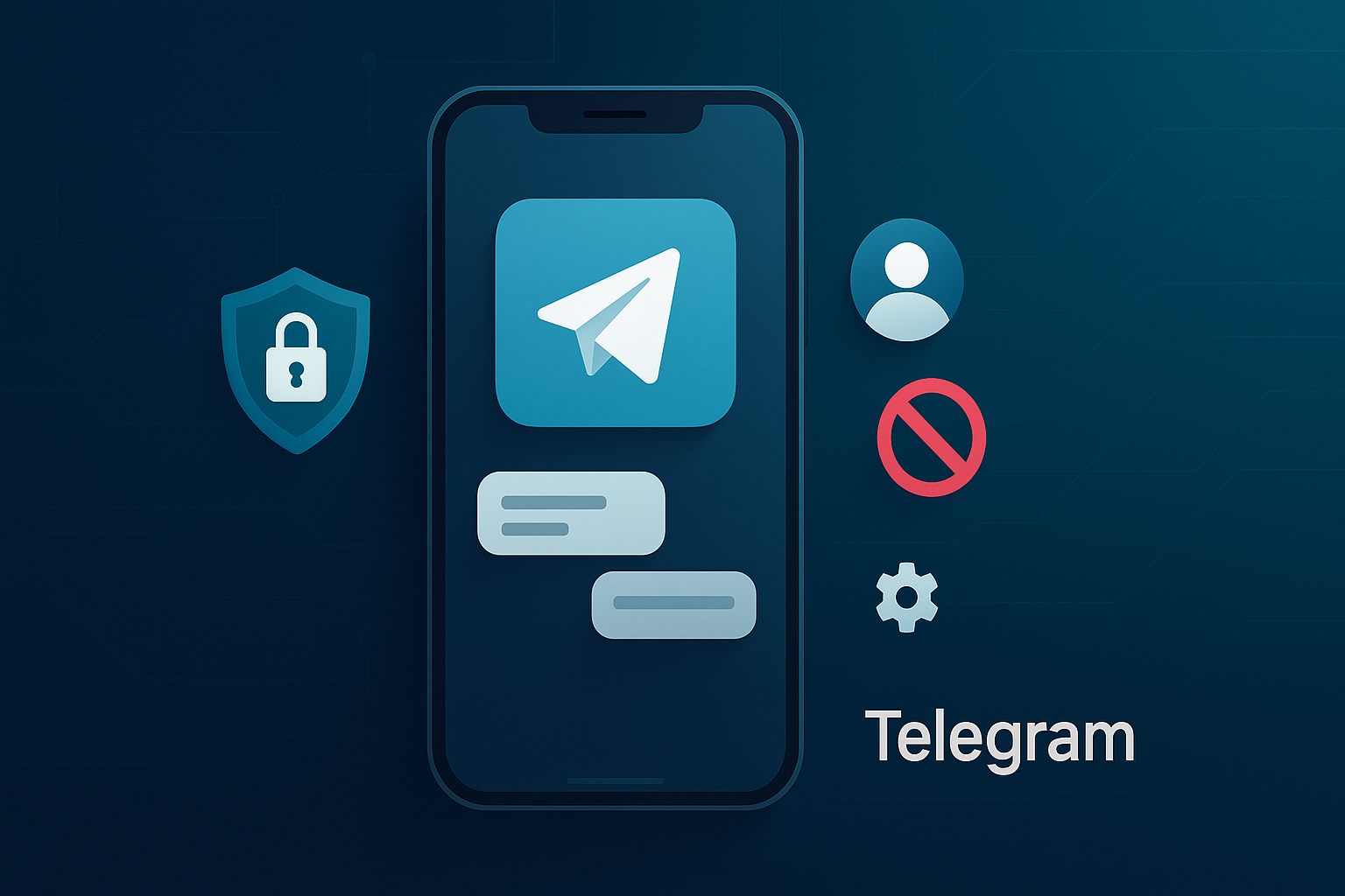 Telegram隐私与阻止设置