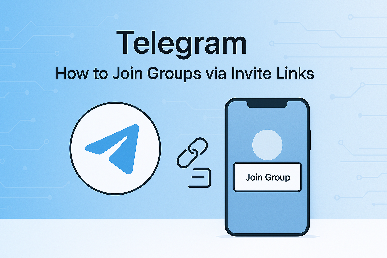Telegram通过邀请链接加入
