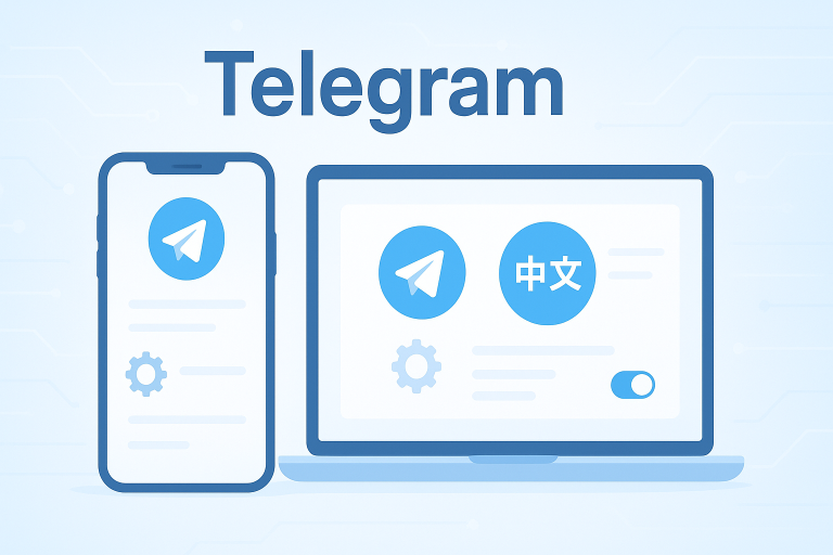 Telegram怎么设置中文界面？
