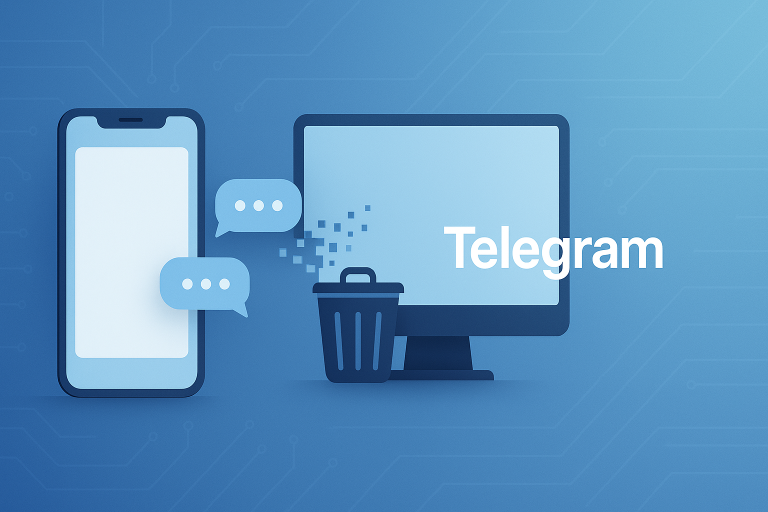 Telegram怎么删除聊天记录？