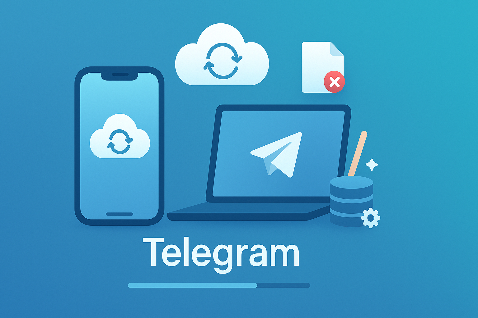 Telegram云端与缓存管理