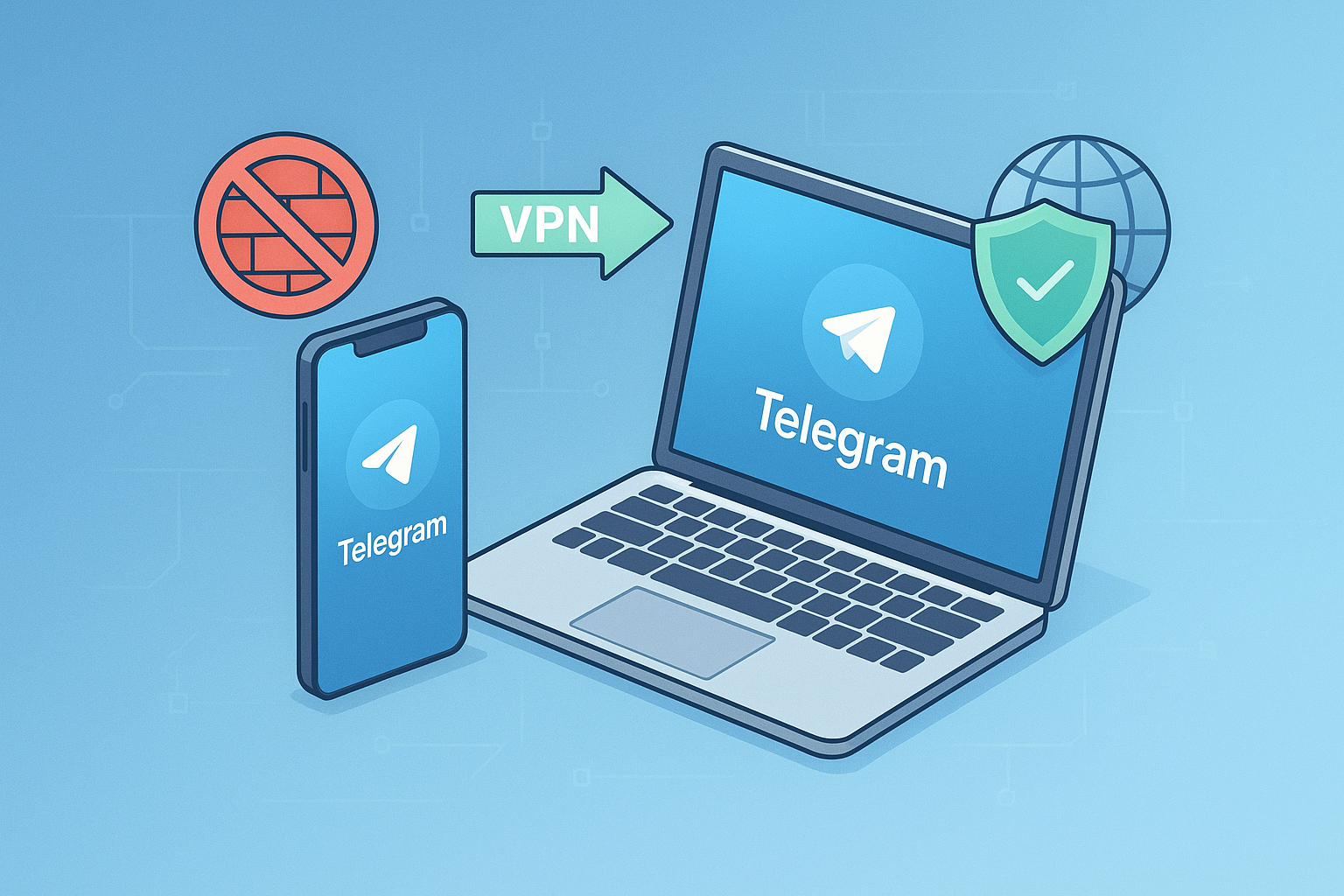 Telegram被封锁与VPN处理