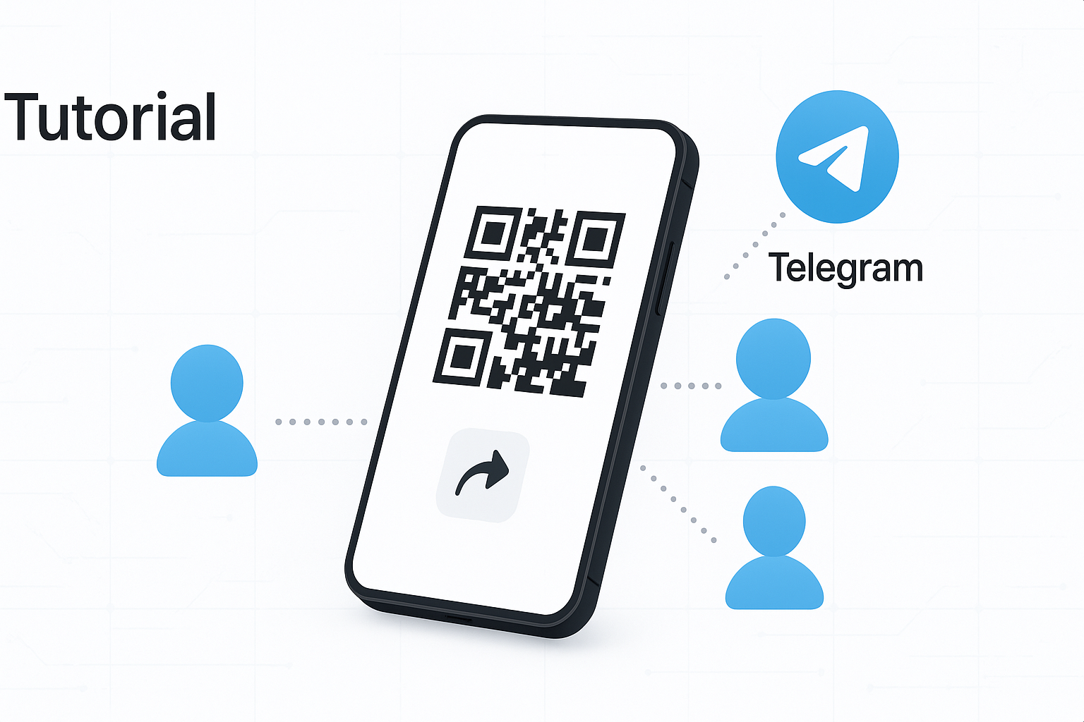 Telegram分享链接与二维码邀请