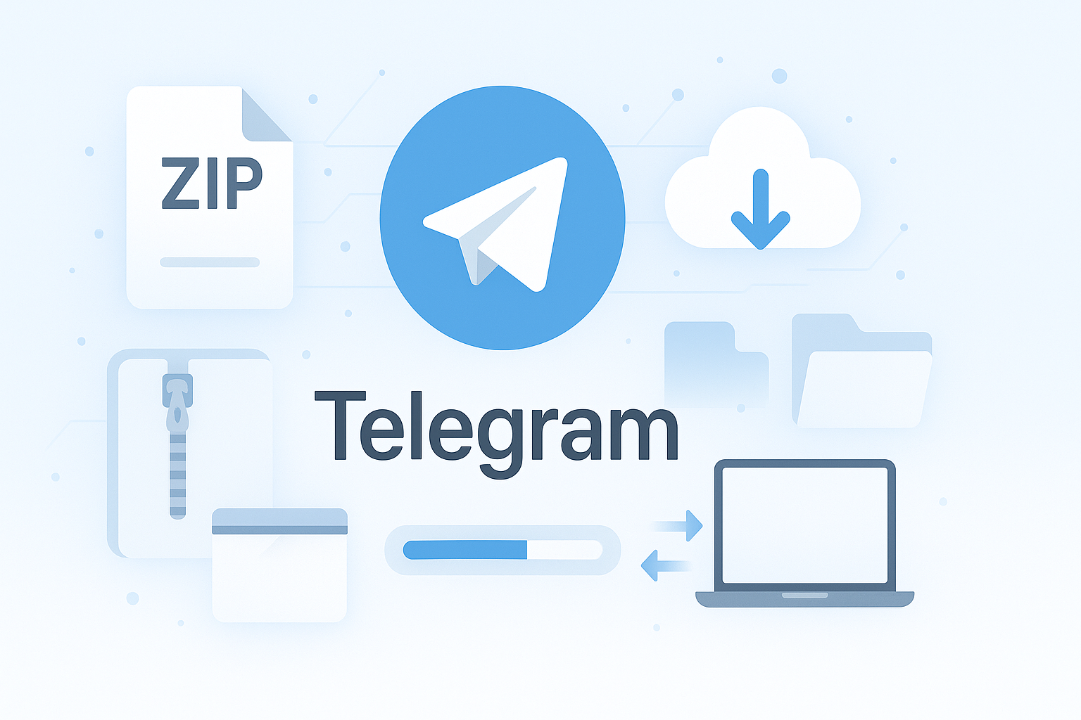 Telegram 大文件与压缩包
