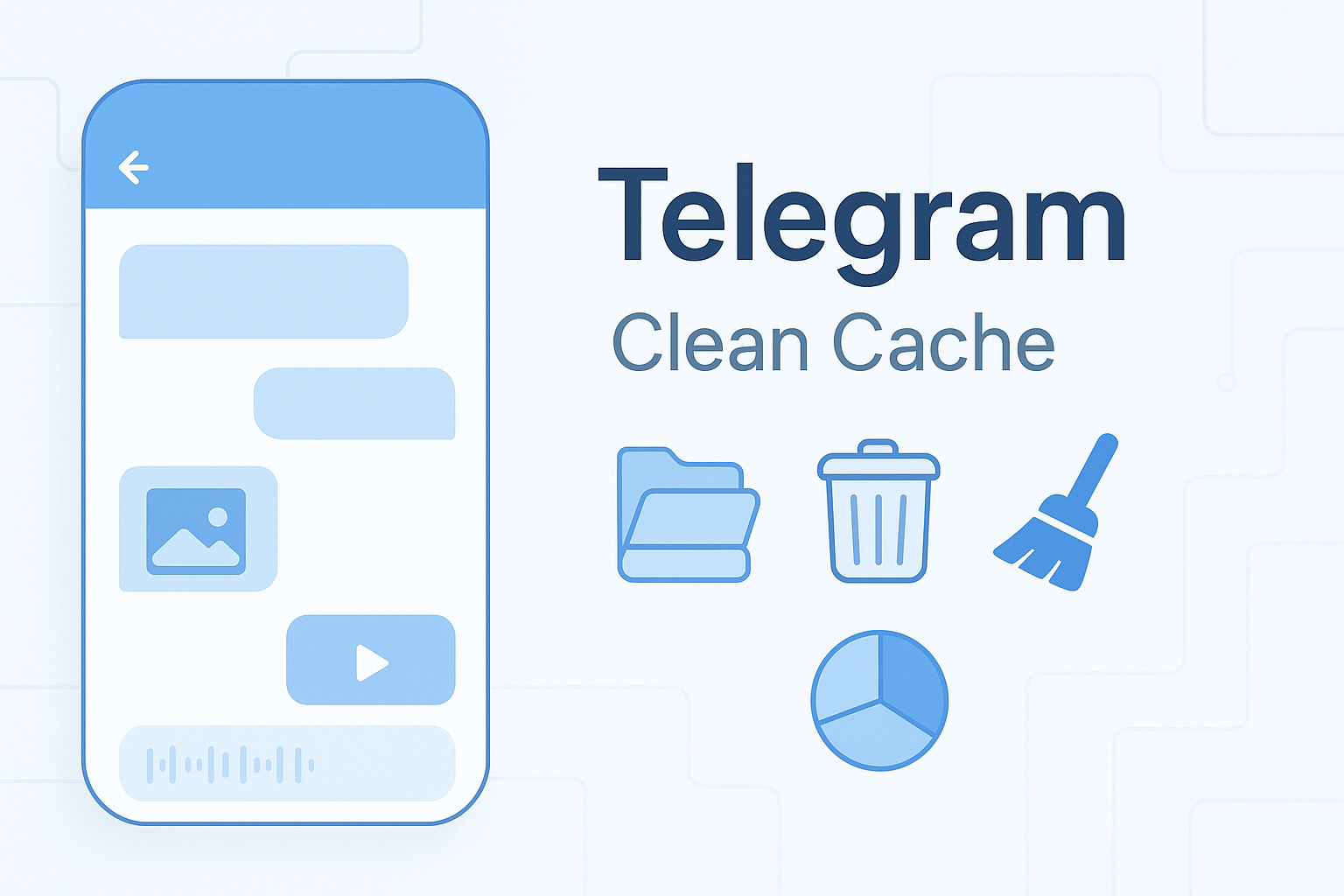 Telegram 聊天媒体缓存分类删除